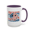 4th of July Mug - Freedom Smiley Face