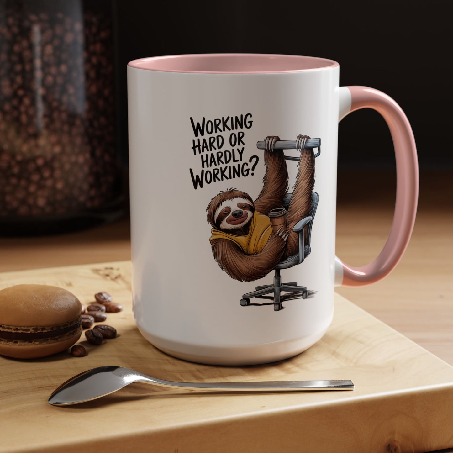 Office Mug - Work Hard or Hardly Working