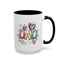 Father's Day Mug - Dad Hearts