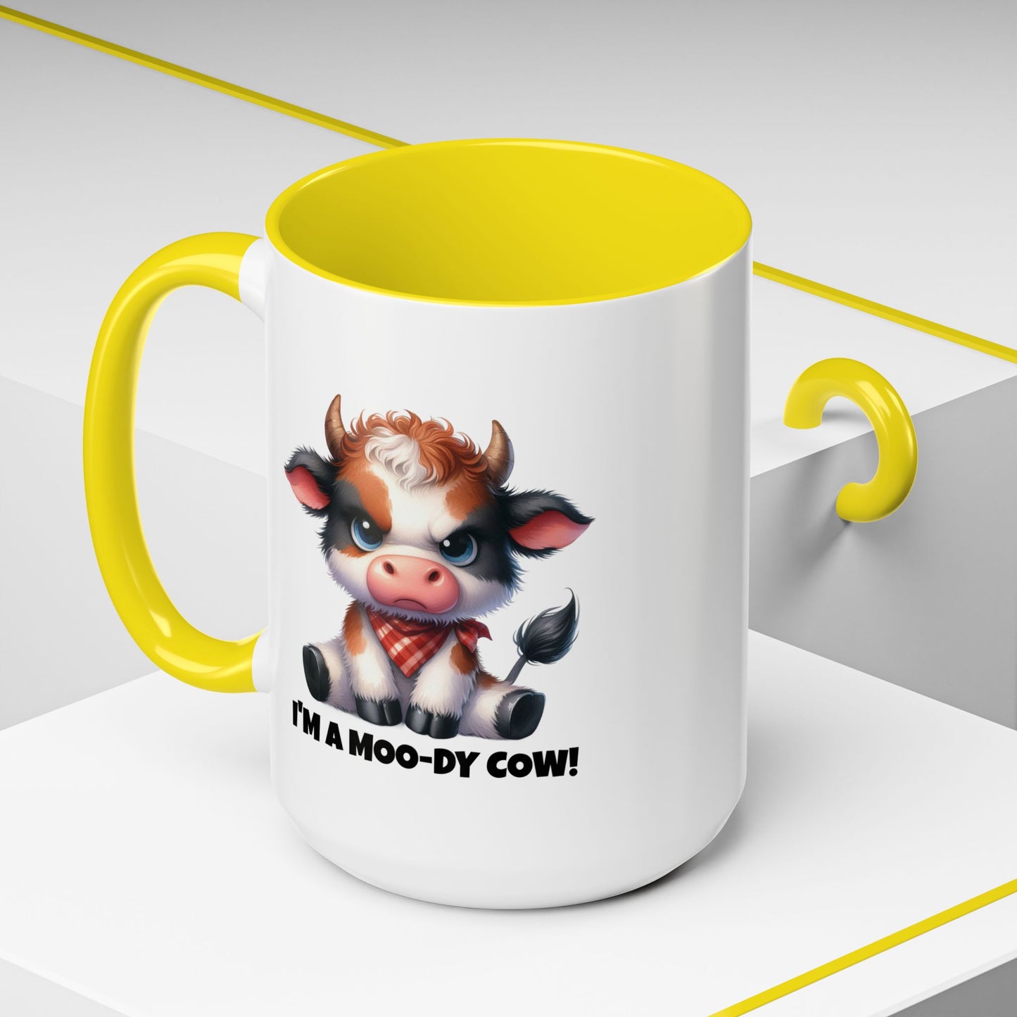 Humor Mug - I'm a Moody Cow
