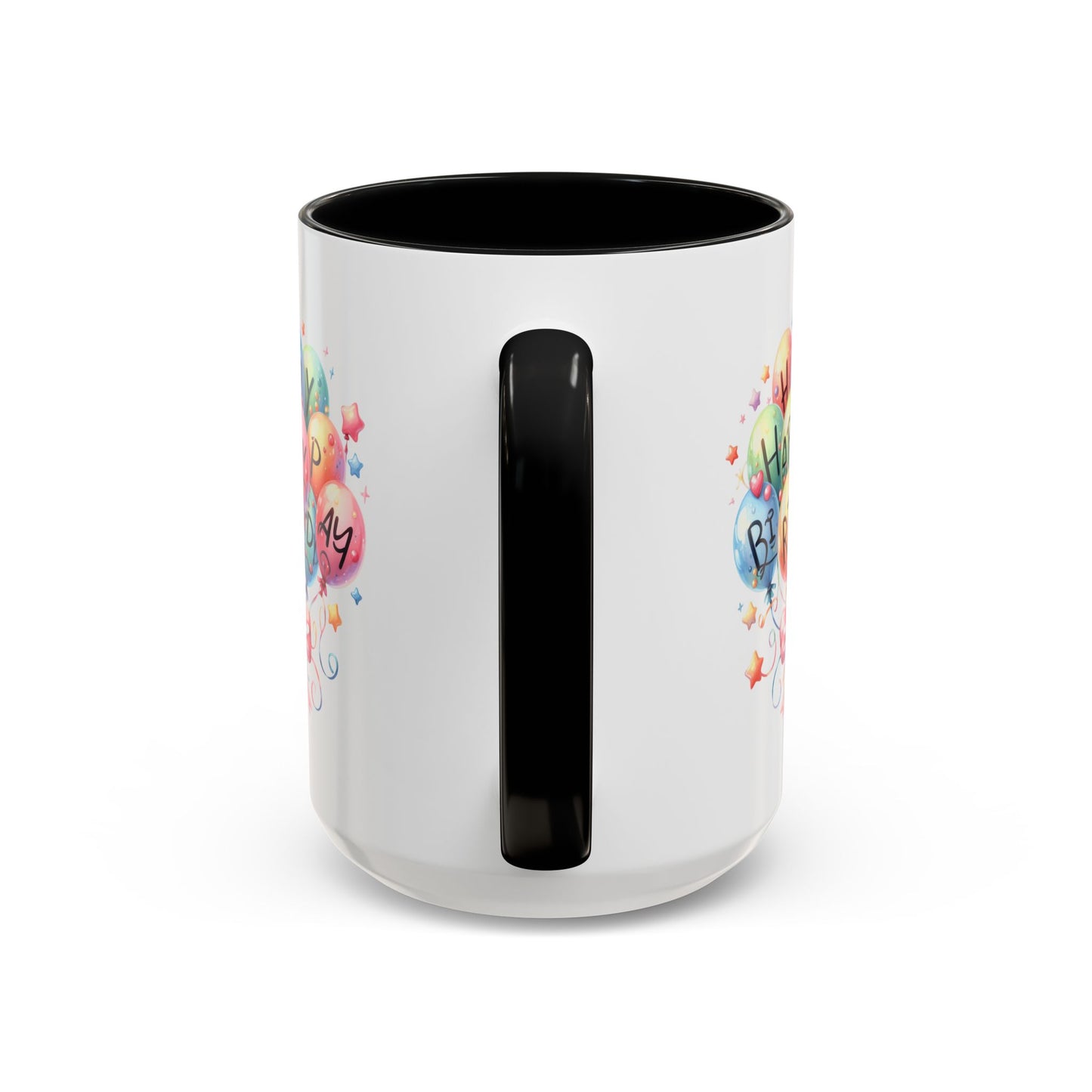 Birthday Mug - Happy Birthday Balloons