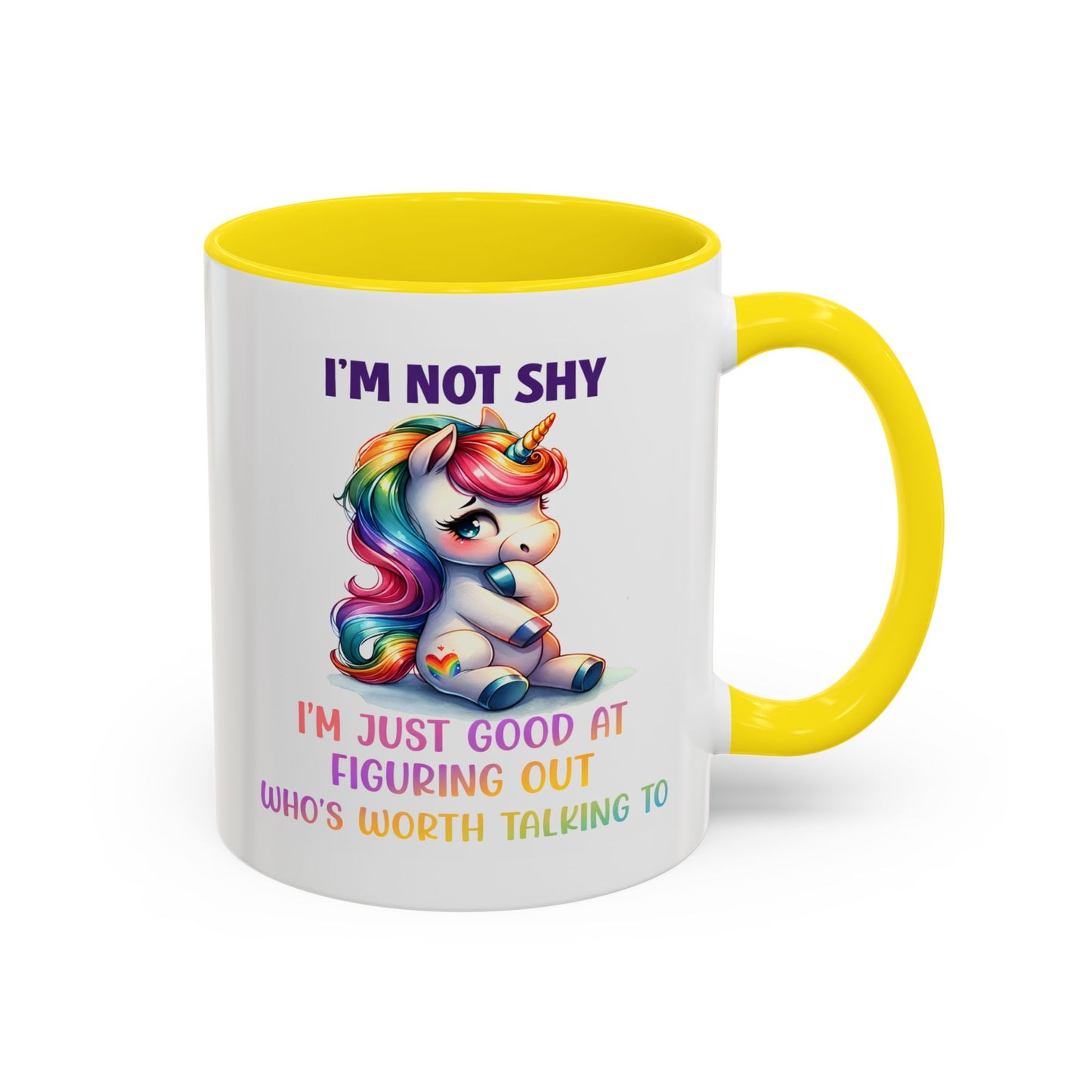 Humor Mug - I'm Not Shy