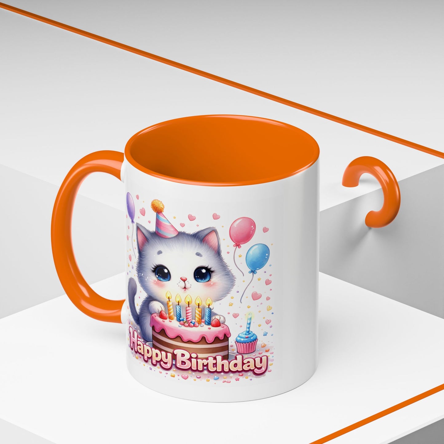 Birthday Mug - Birthday Kitty