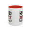 Christmas Mug - Ho Ho Ho Merry Christmas Green & Red Text