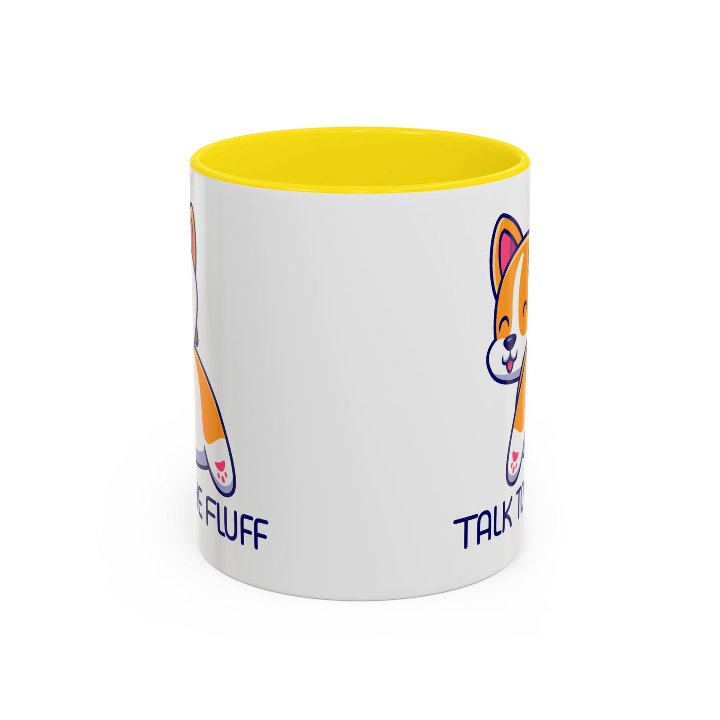 Humor Mug - Talk To The Fluff