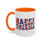 4th of July Mug - Happy Birthday America Retro