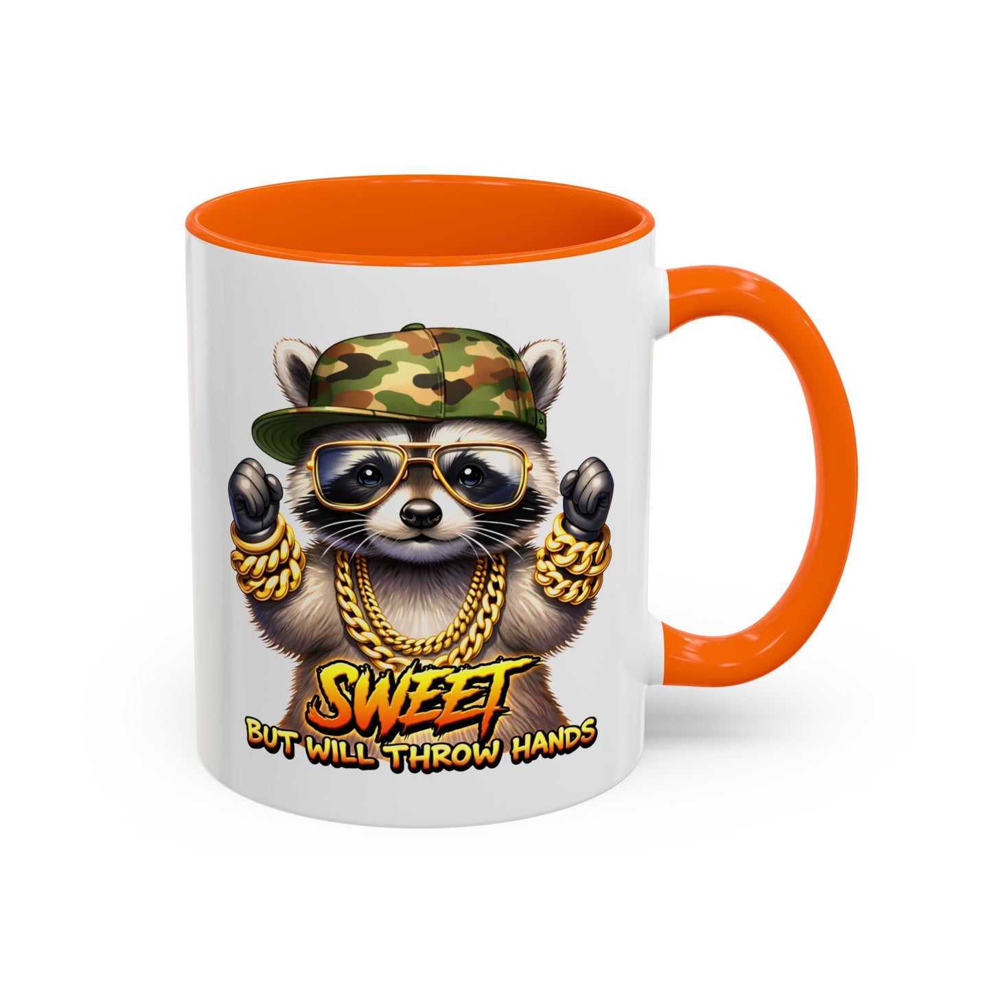 Humor Mug - Sweet But Will Throw Hands