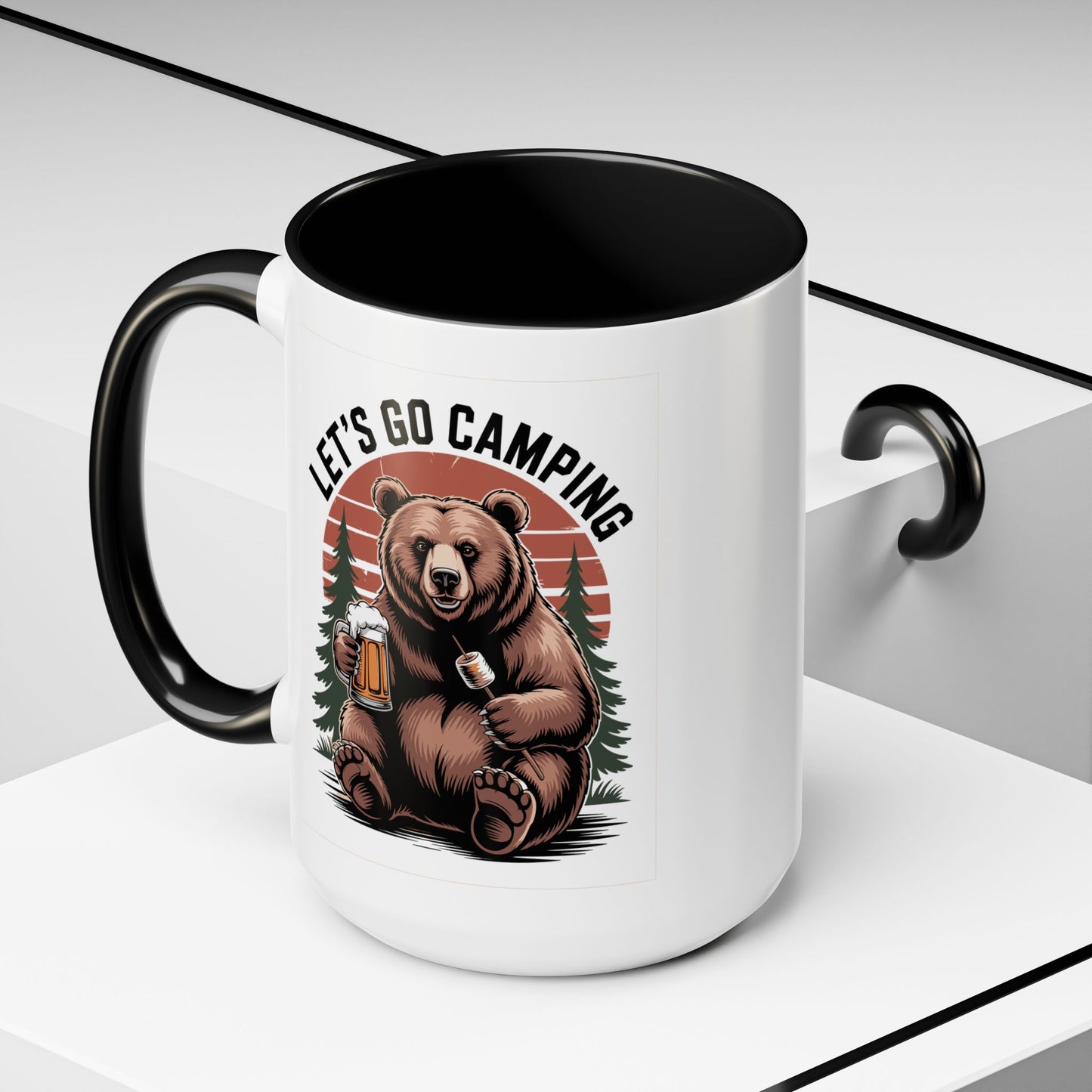 Adventure Mug - Let's Go Camping Bear
