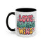 Anniversary Mug - Love Always Wins