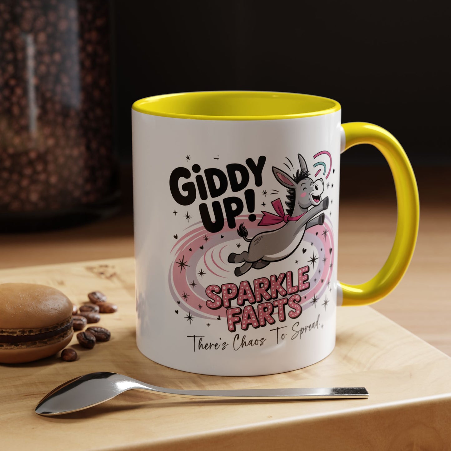 Humor Mug - Giddy Up Sparkle Farts