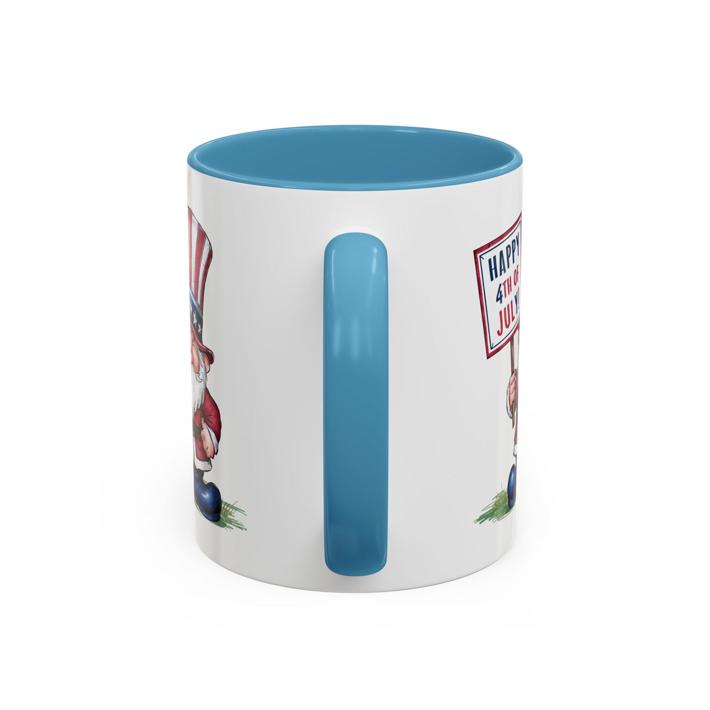 4th of July Mug - American Gnome 8