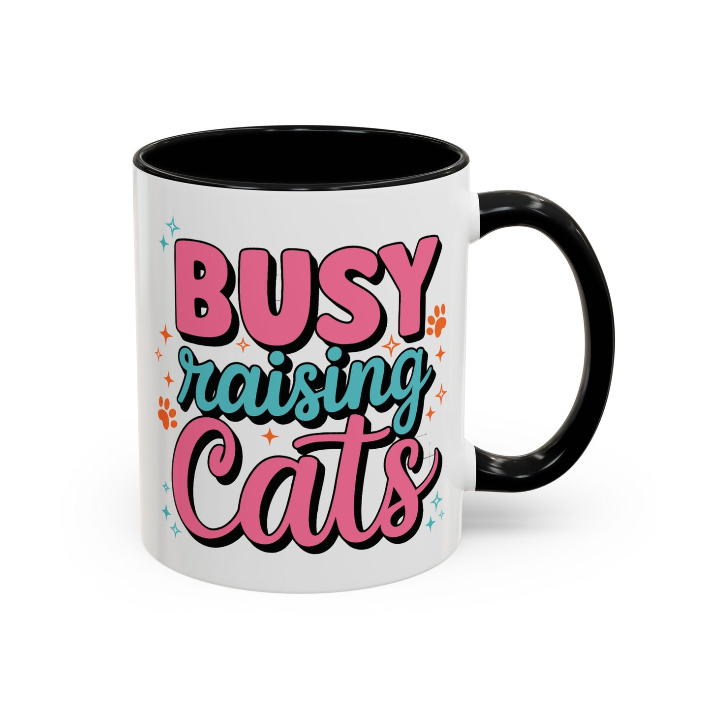 Animal Mug - Busy Raising Cats