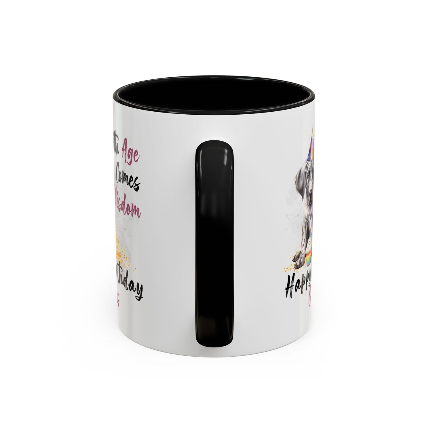 Birthday Mug - With Age Comes Wisdom