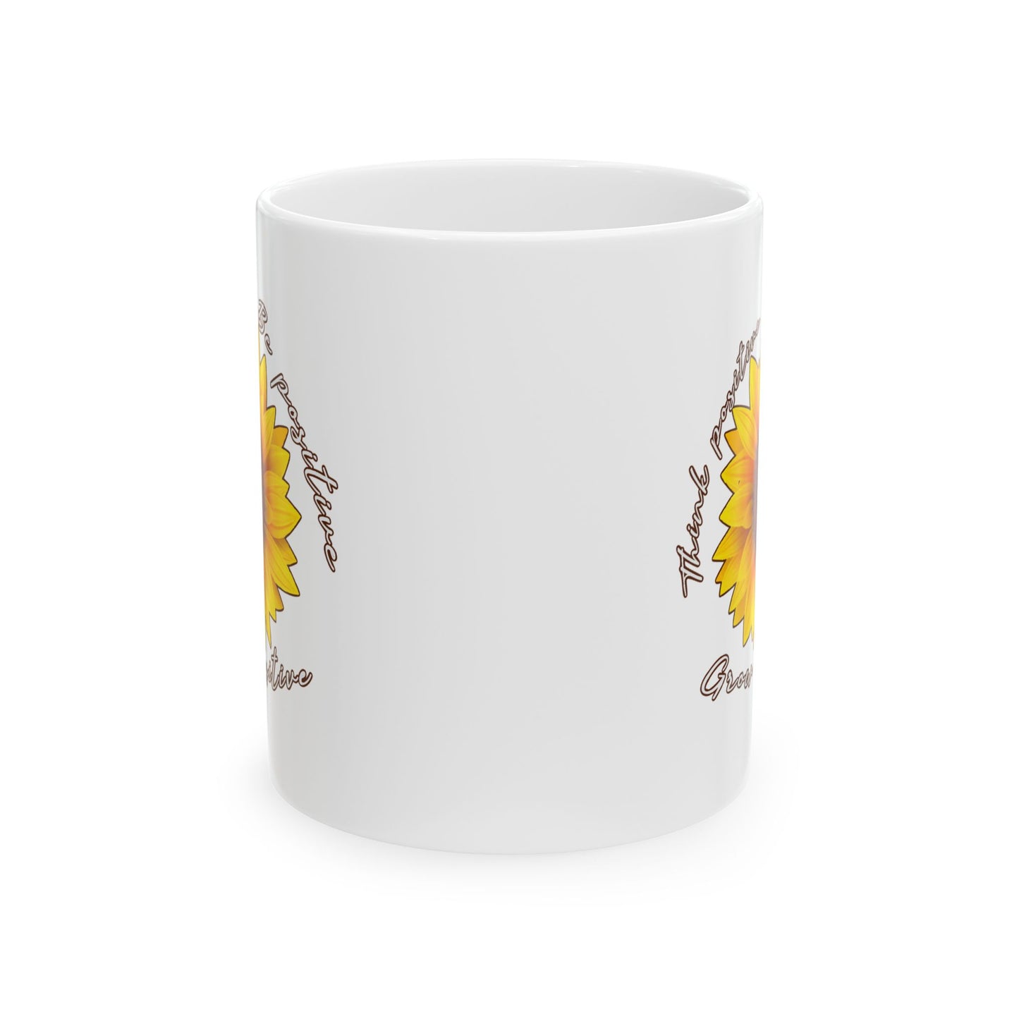 Wellness Mug - Think Positive Be Positive Grow Positive