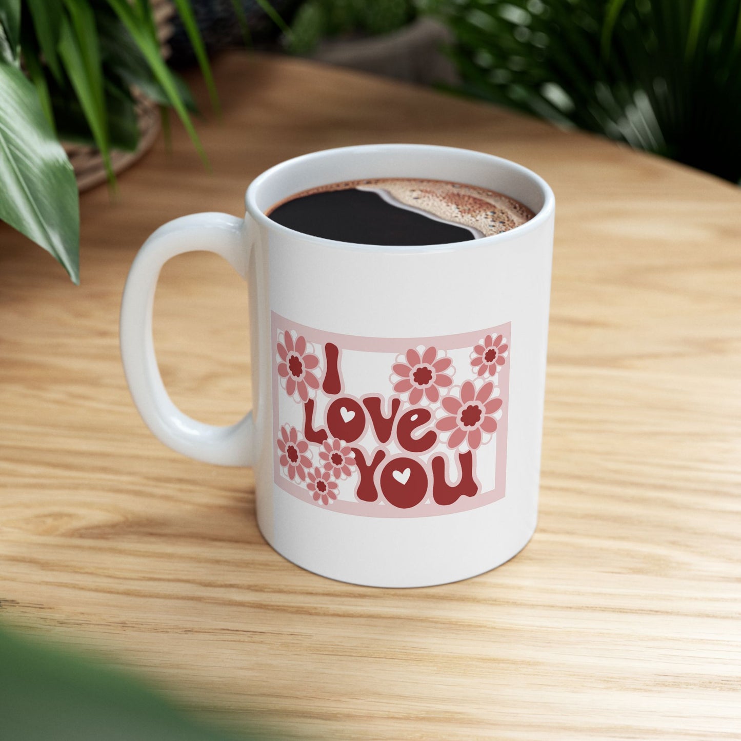 Valentine's Day Mug - I Love You Card