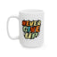 Motivation Mug - Never Give Up Spray paint