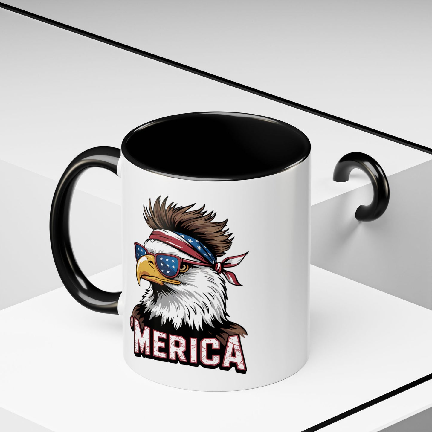 4th of July Mug - America Patriotic Eagle