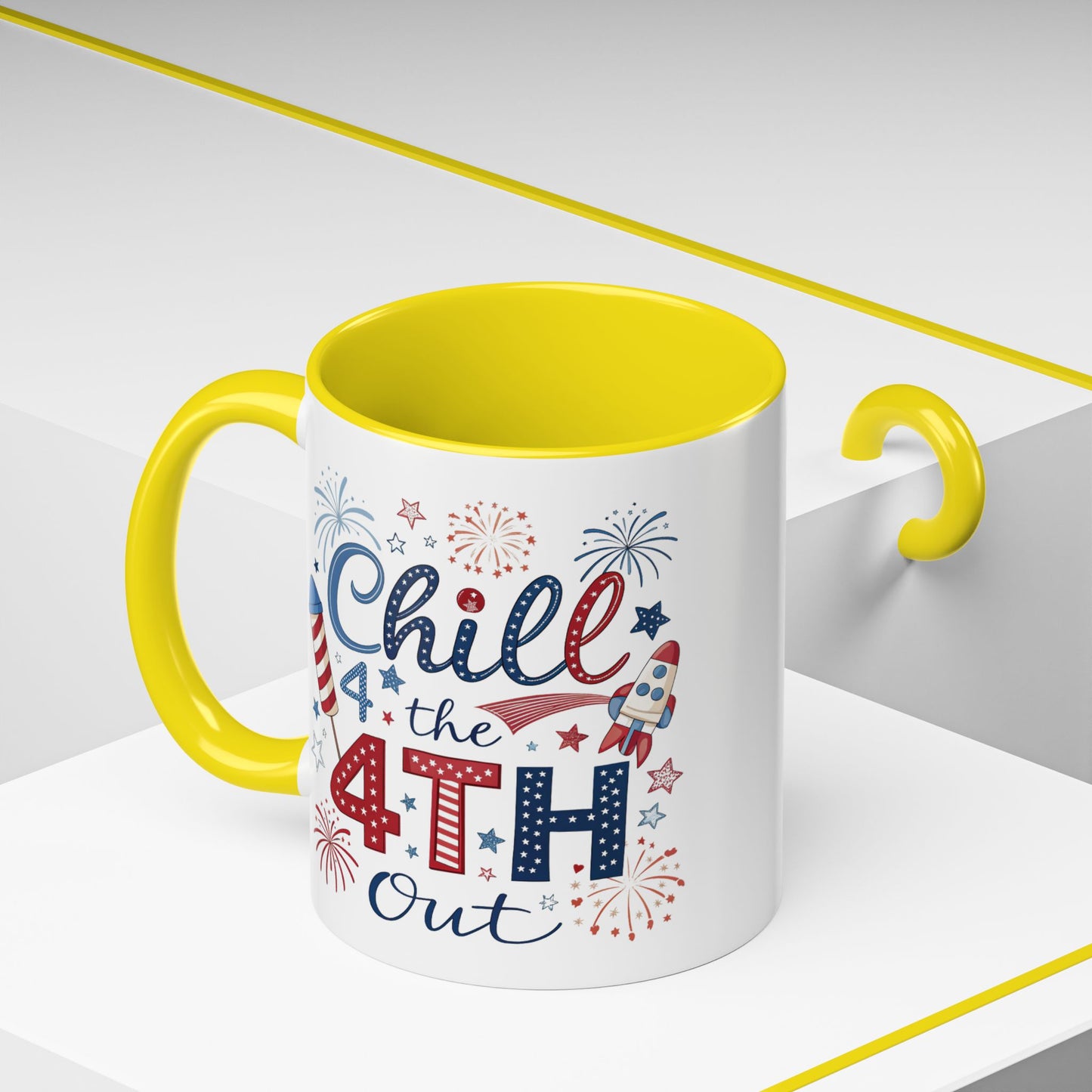 4th of July Mug - Chill the 4th Out Celebrations
