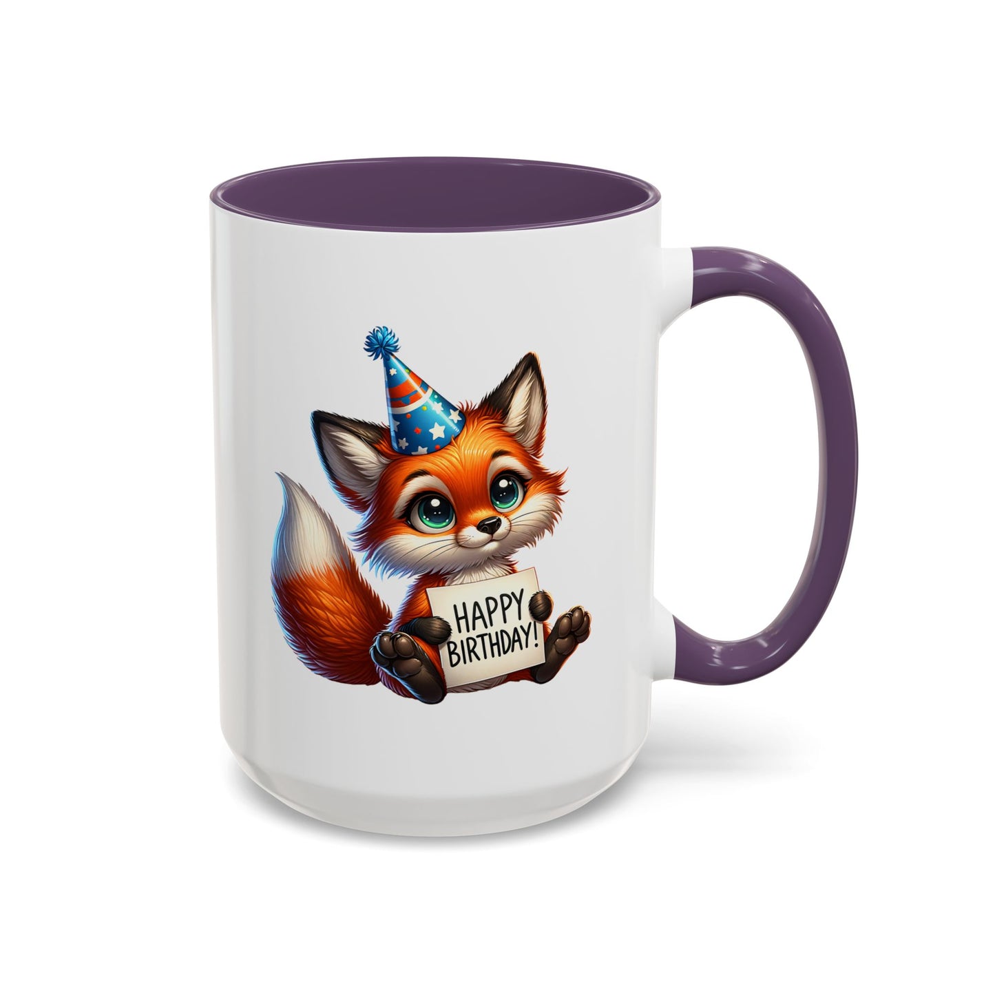 Birthday Mug - Fox Clipart