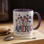 4th of July Mug - Floral America Patriotic