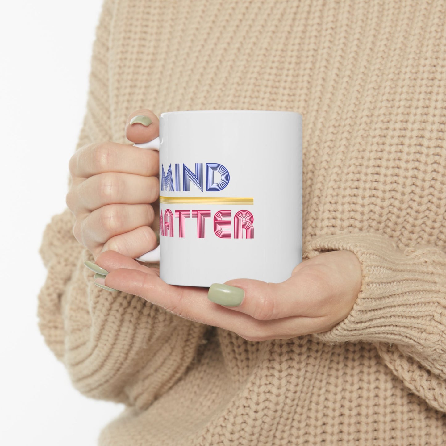 Wellness Mug - Mind Over Matter Retro