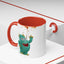 Humor Mug - Monster Drinks Coffee Spill