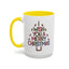 Christmas Mug - I Wish You a Merry Christmas Present Treee