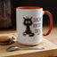 Humor Mug - Living That Nine Lives