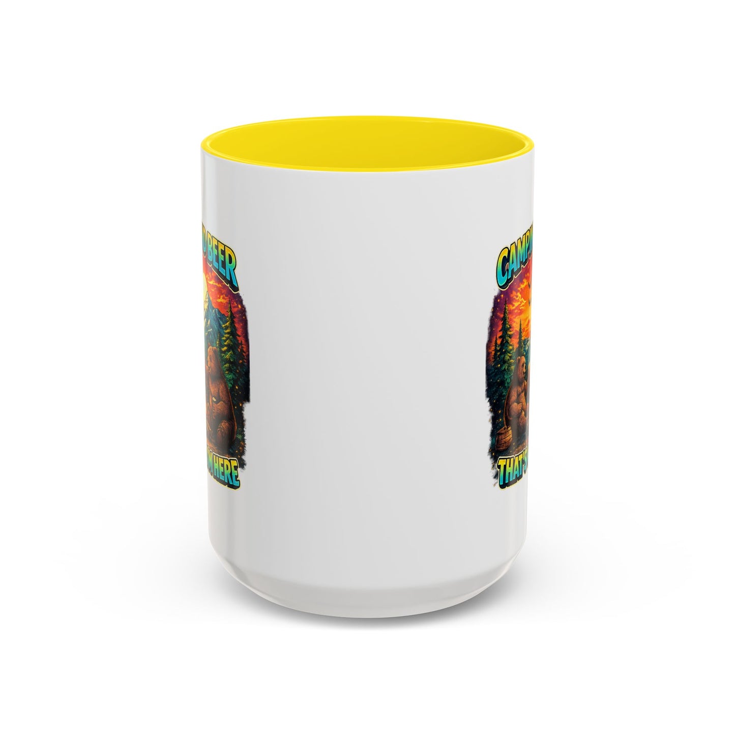Humor Mug - Camping and Beer