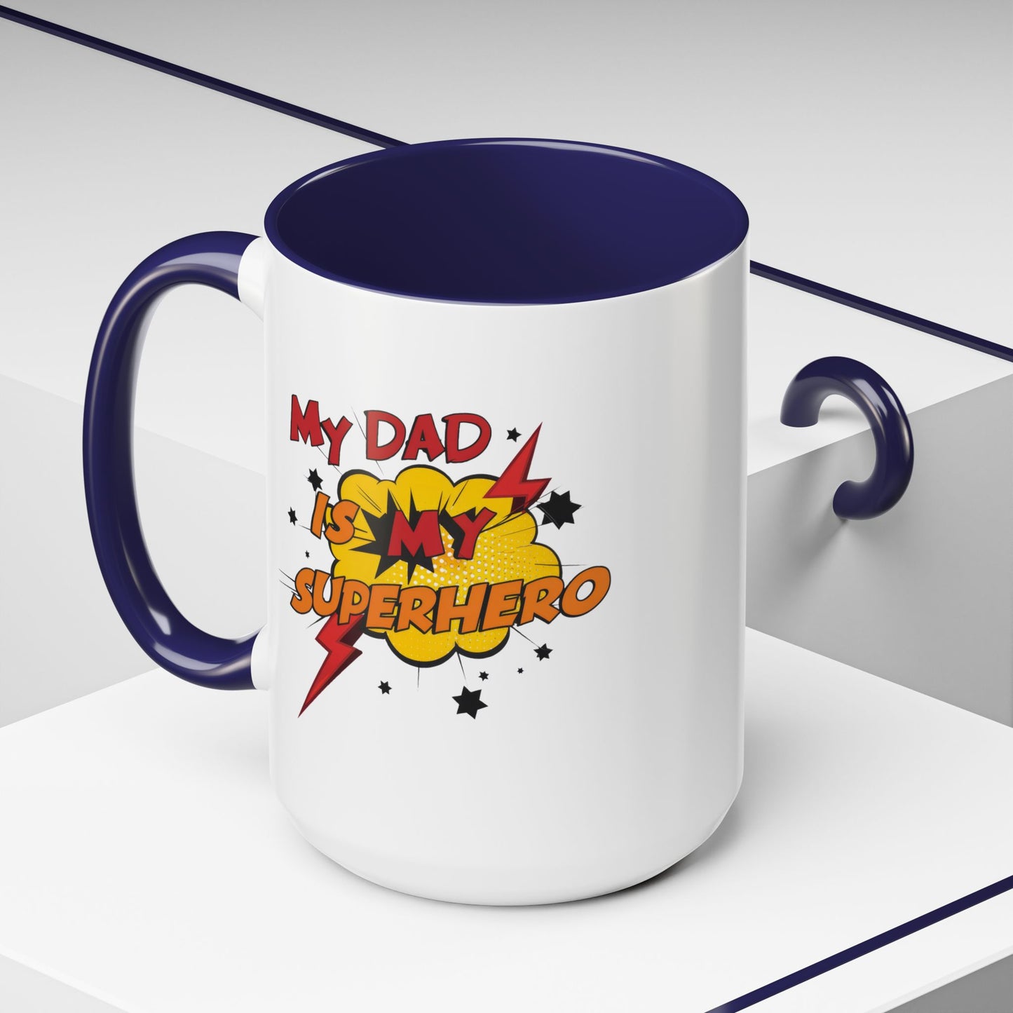 Father's Day Mug - My Dad Superhero