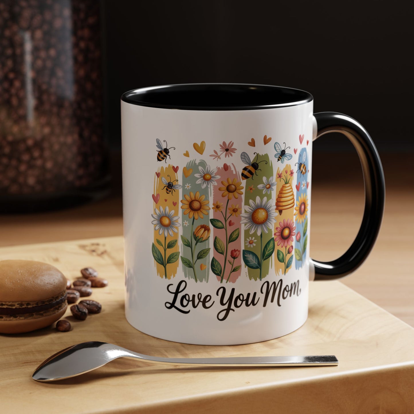 Mother's Day Mug - Love You Mom Beehive