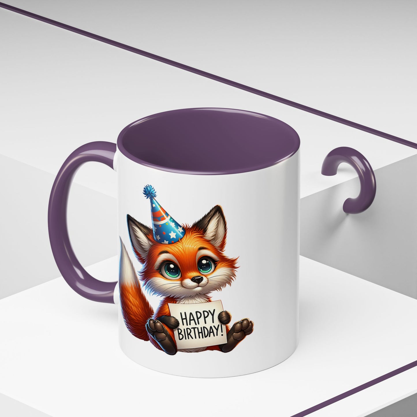 Birthday Mug - Fox Clipart