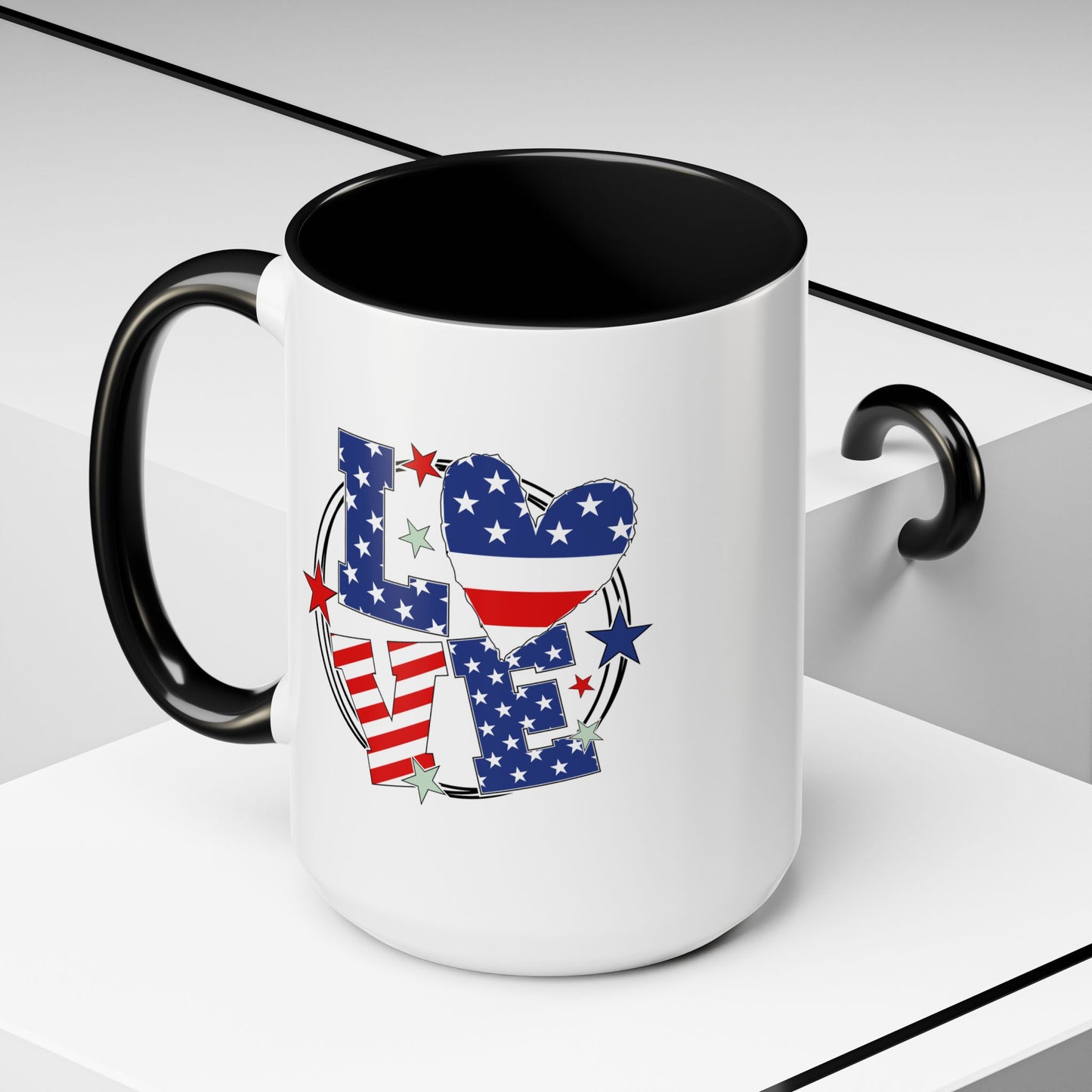 4th of July Mug - Love 4th of July