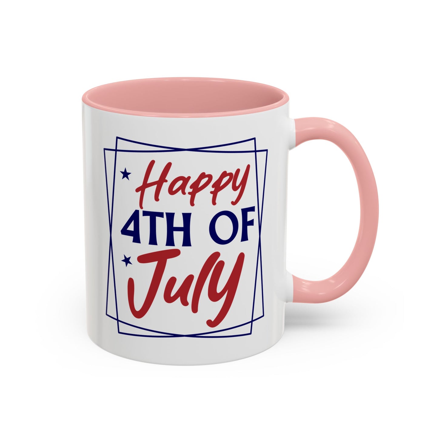4th of July Mug - Happy Fourth of July Frames