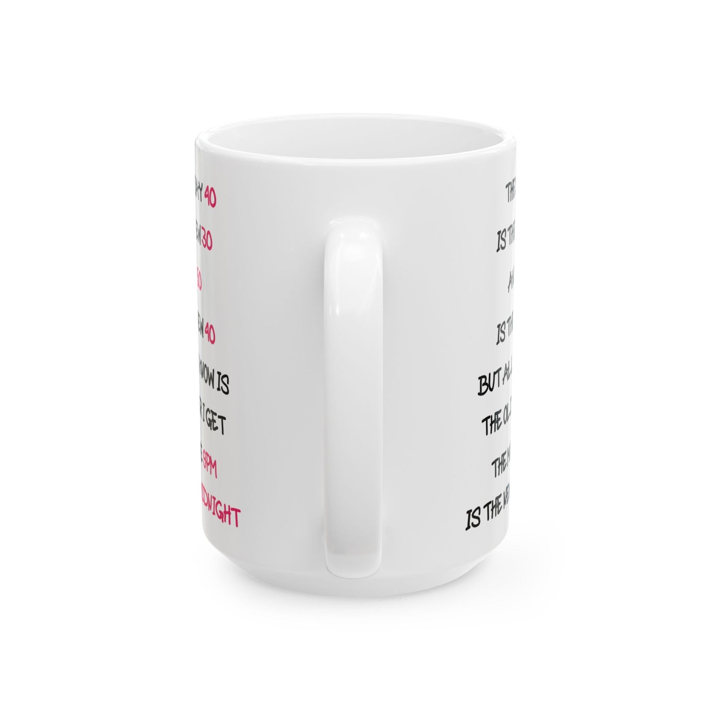 Birthday Mug - They Say 40 is the New 30