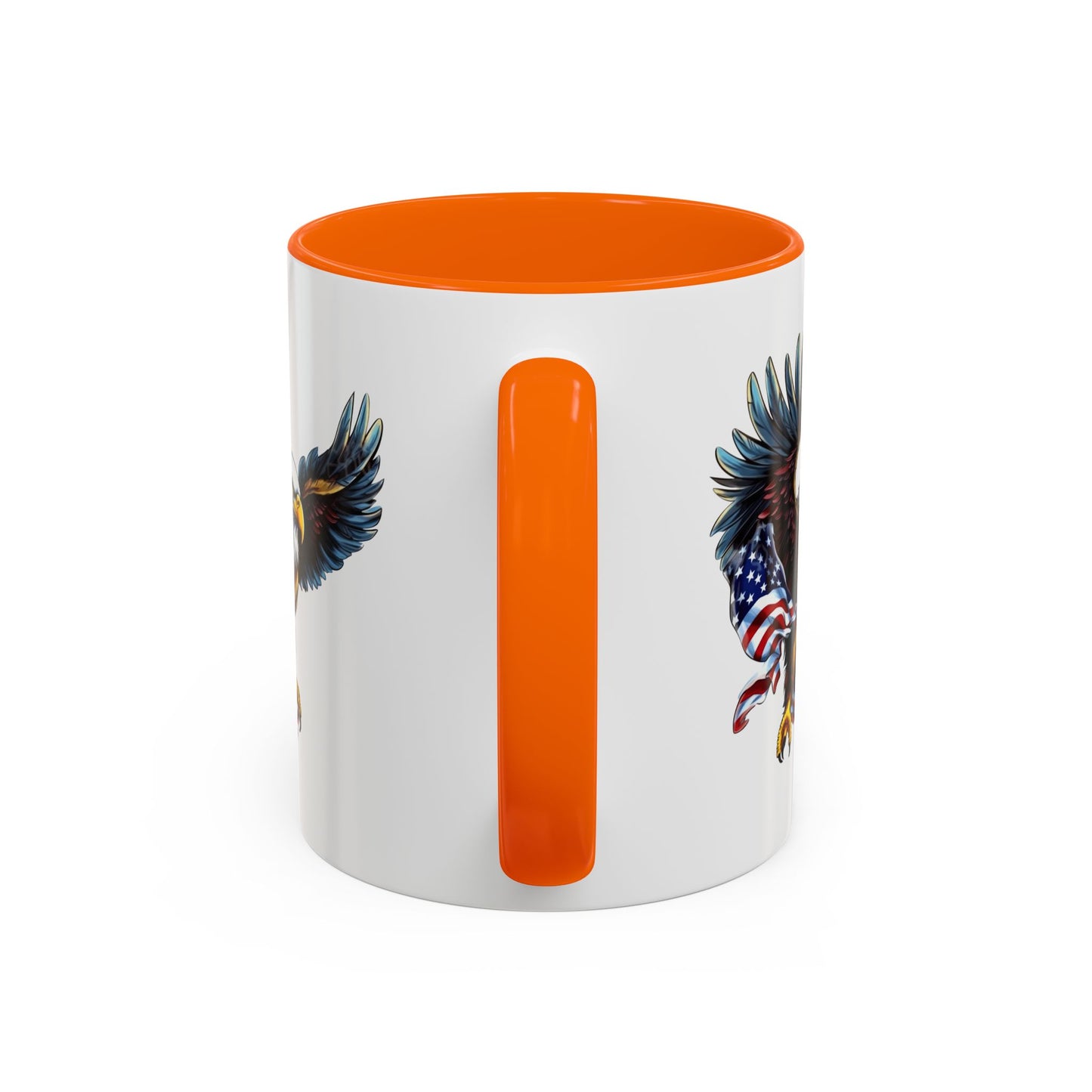 4th of July Mug - American Bald Eagle Flag 7