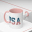 4th of July Mug - USA American Flag