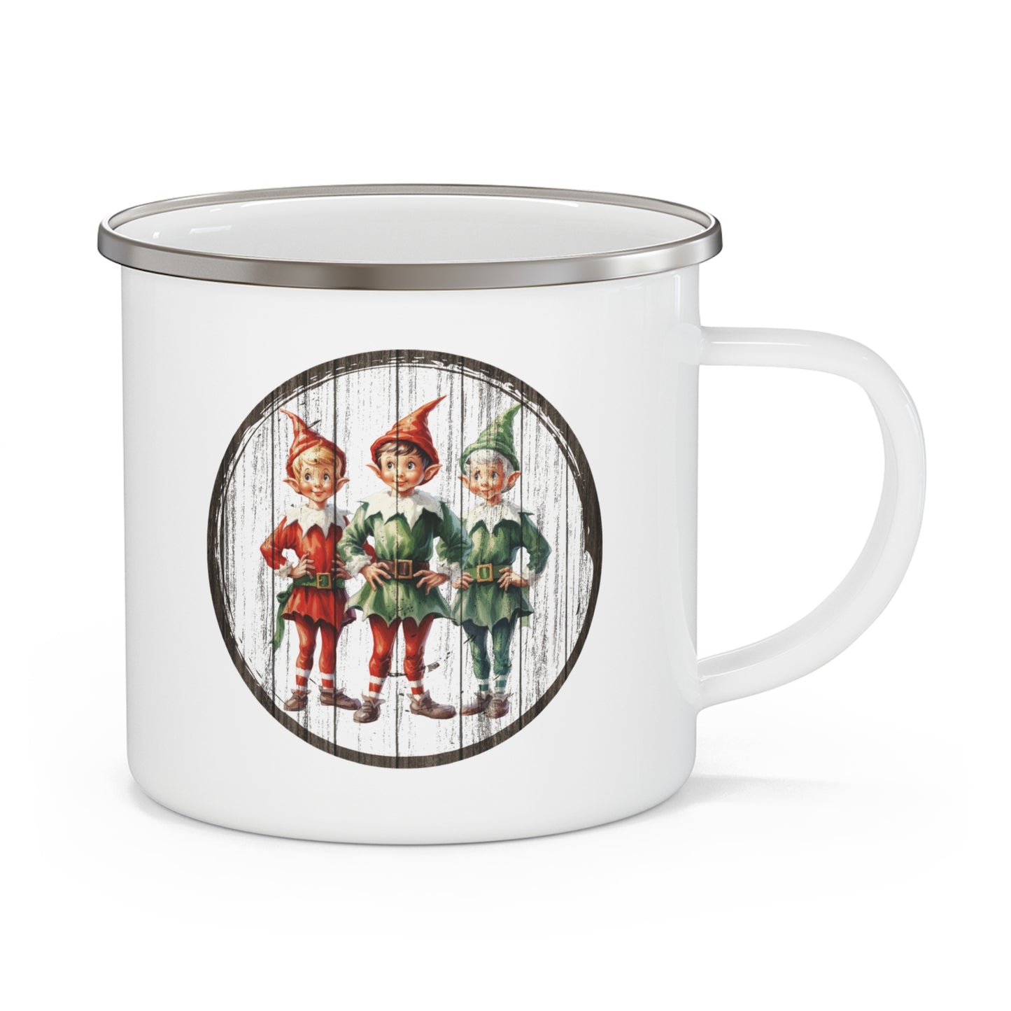 Christmas Mug - Three Elves