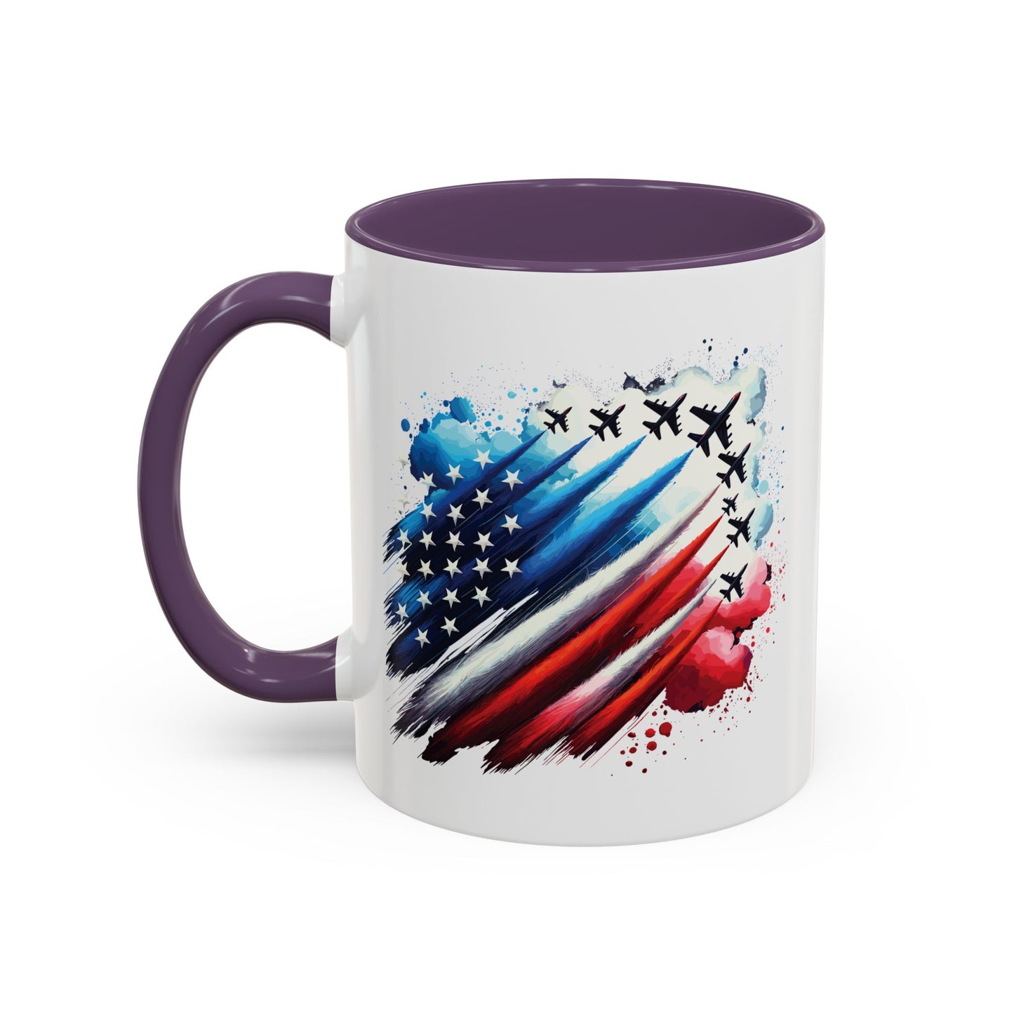 4th of July Mug - Fighter Jets USA Patriotic