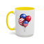 4th of July Mug - American Balloons