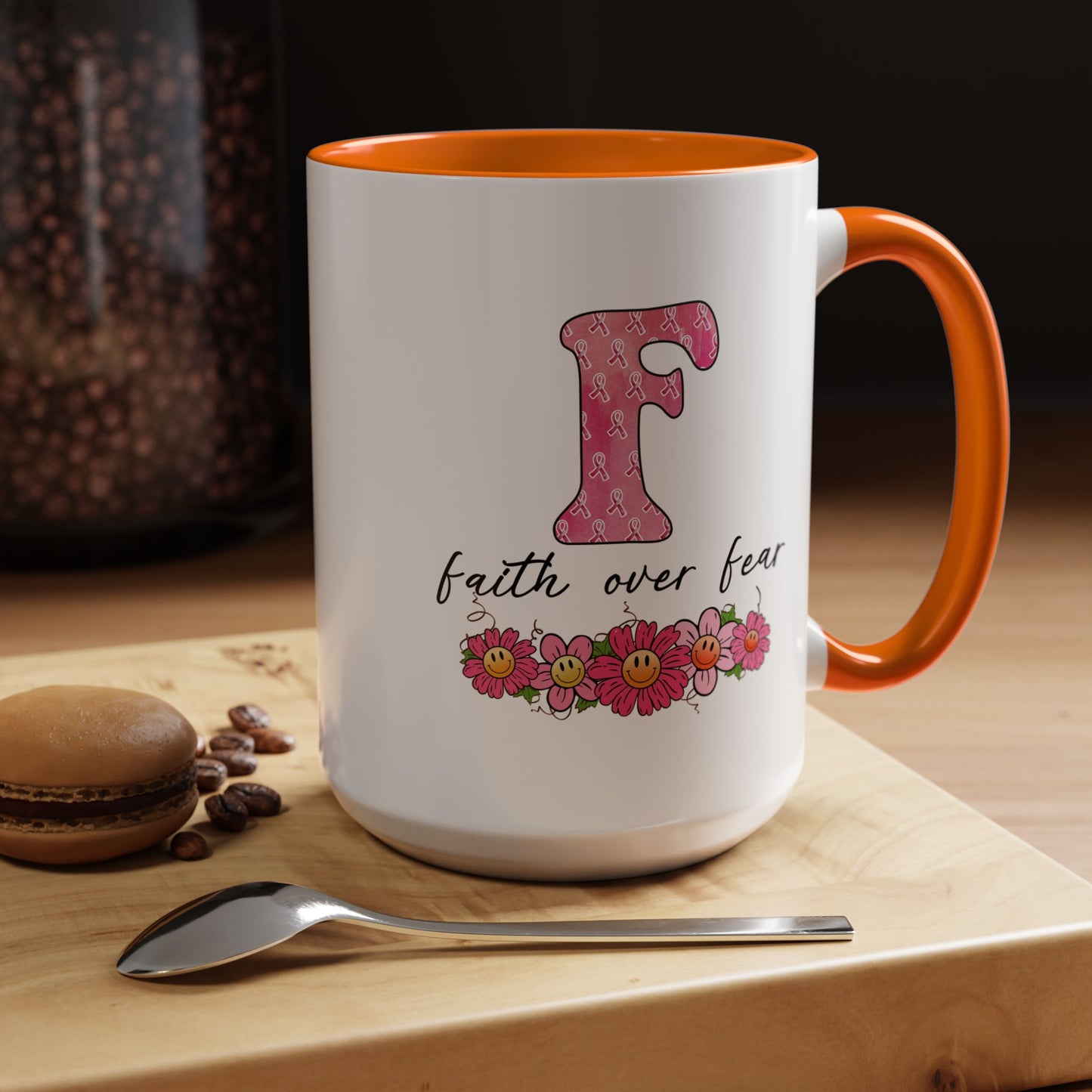 Religious Mug - Faith Over Fear