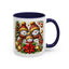 Christmas Mug - Gold Snowman Family 2