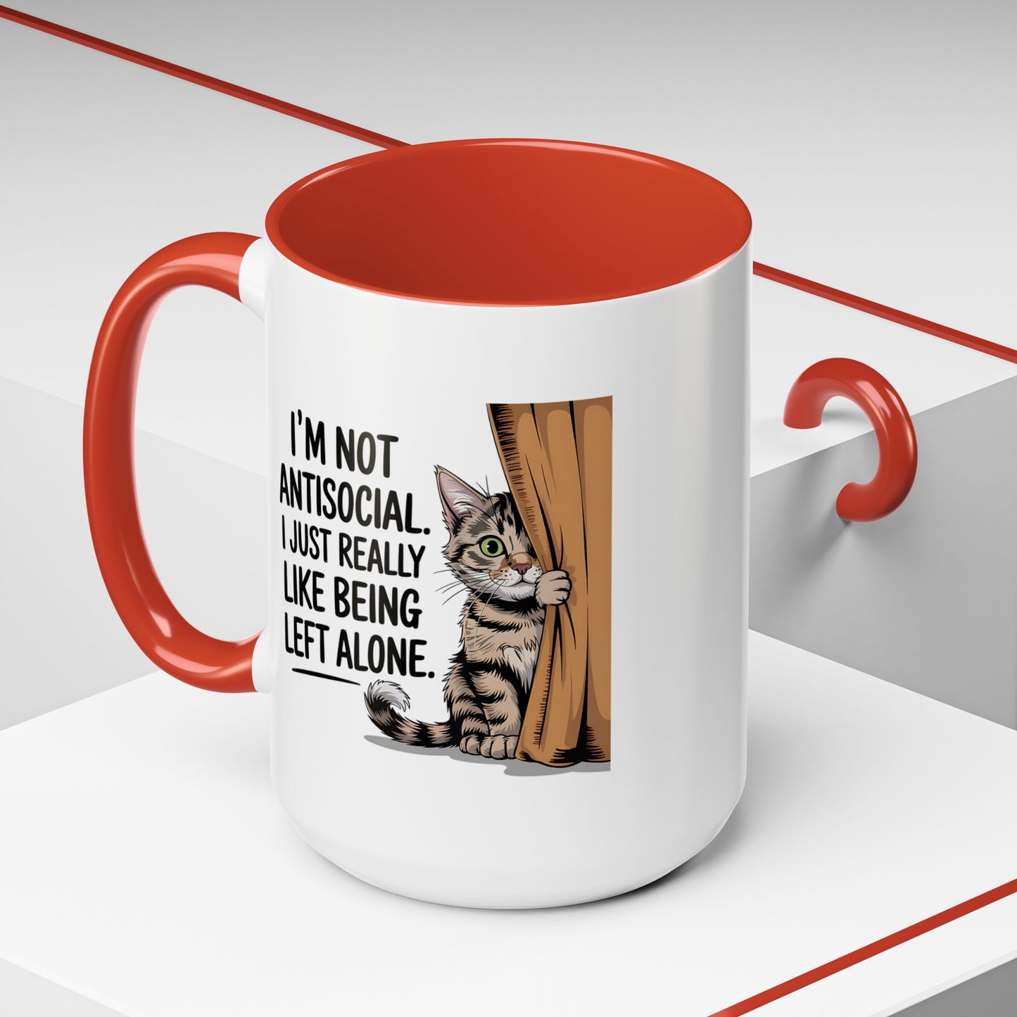 Animal Mug - I'm Not Antisocial