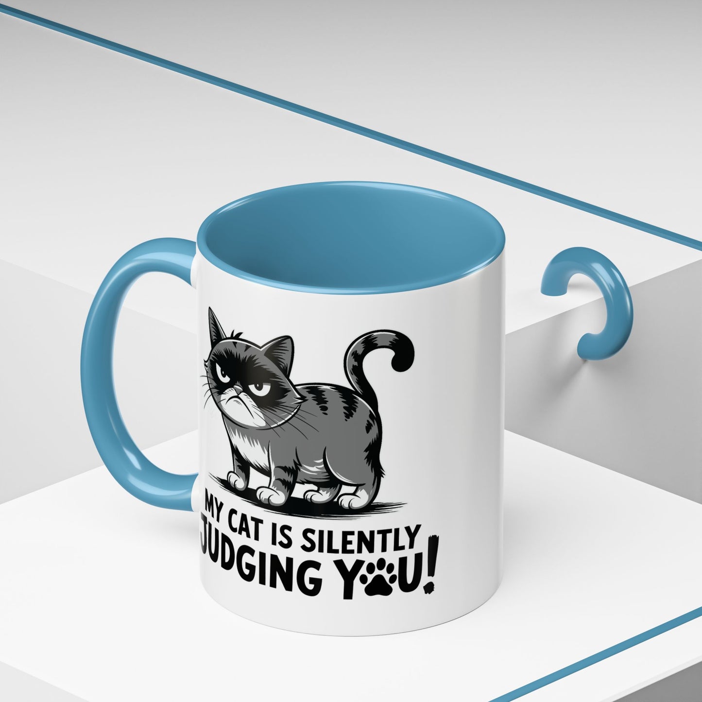 Humor Mug - My Cat is Silently Judging You