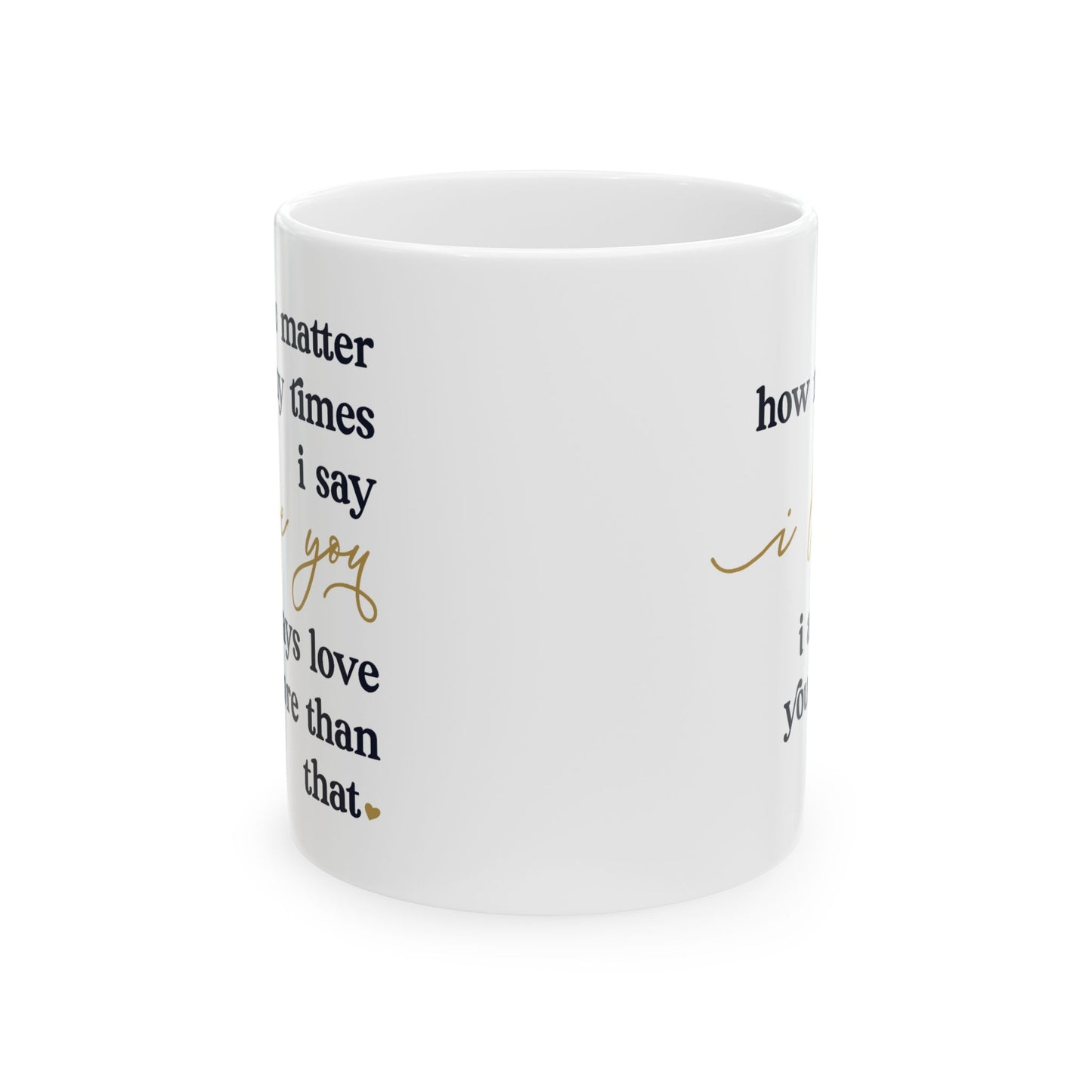 Valentine's Day Mug - No Matter