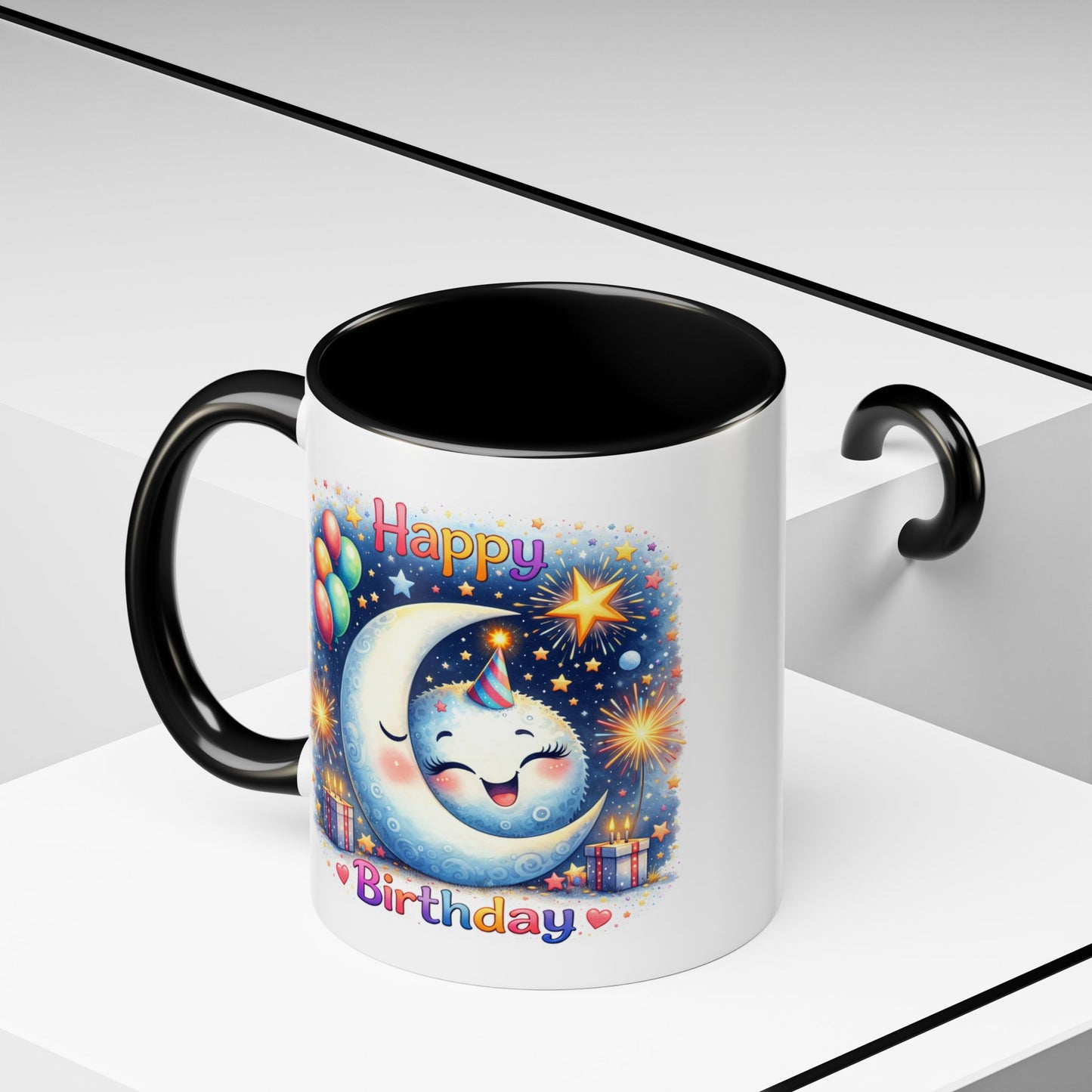 Birthday Mug - Moon and Stars