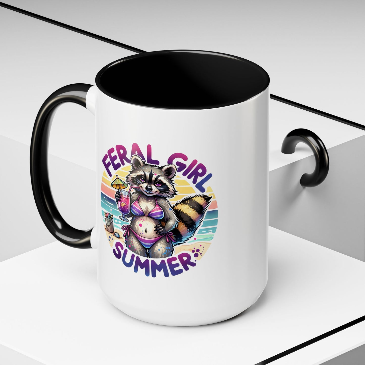 Humor Mug - Feral Girl Summer