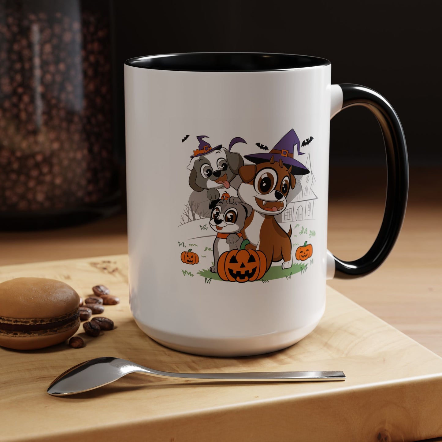 Halloween Mug - Three Puppies