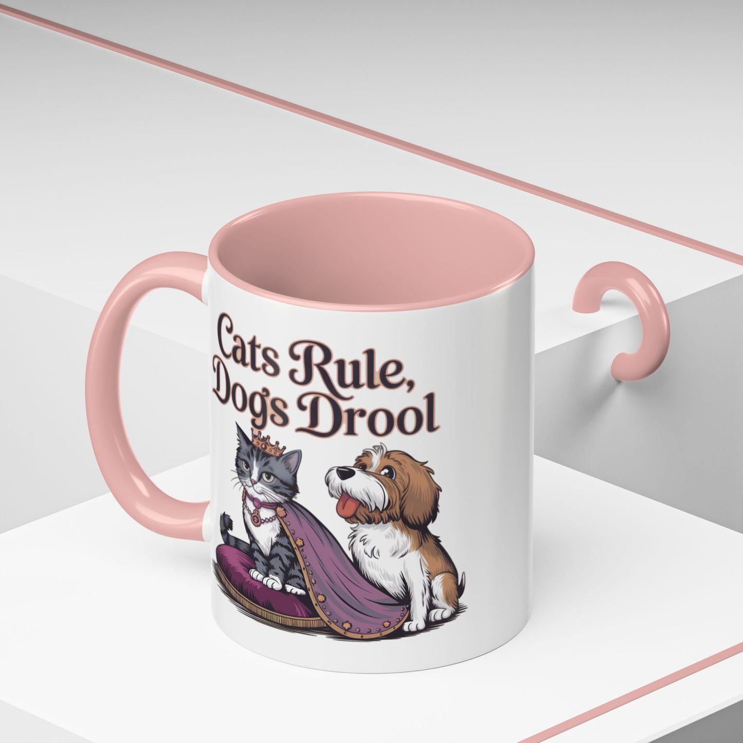 Animal Mug - Cats Rule Dogs Drool