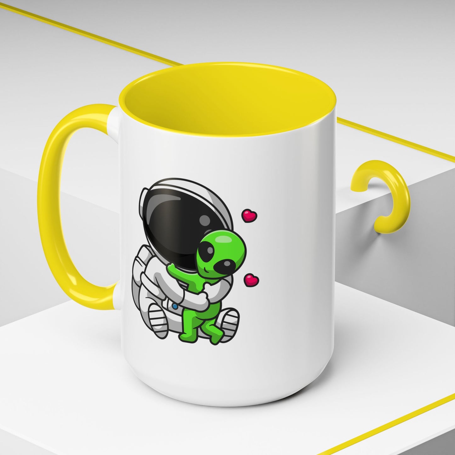 Alien Mug - Astronaut Hug Alien